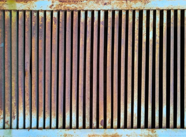 旧铁制金属烤架-锈蚀漆焦耳 — 图库照片