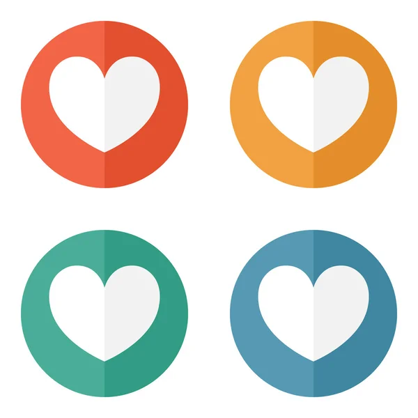 Valentine heart icon — Stock Vector