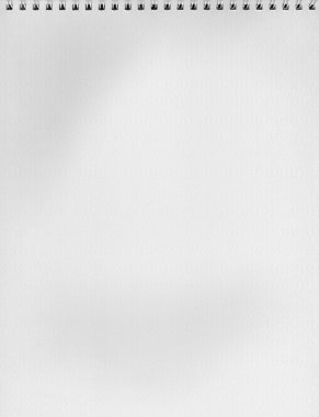 boş kağıt sayfası