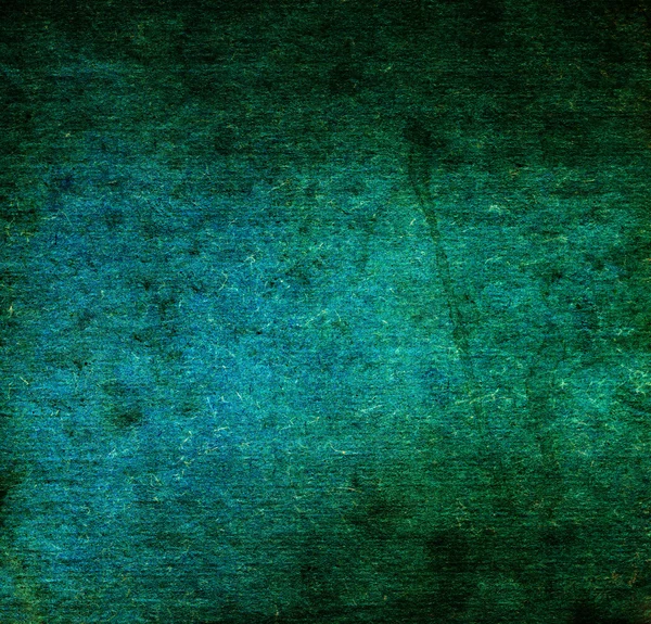 Vieille texture ou fond de toile bleu-vert — Photo