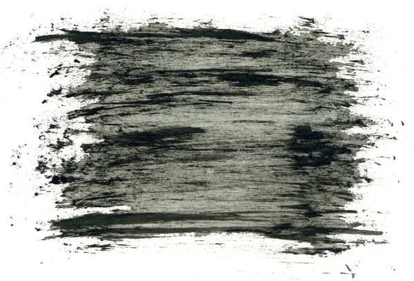Černá výstřední abstraktní ručně malované pozadí — Stock fotografie