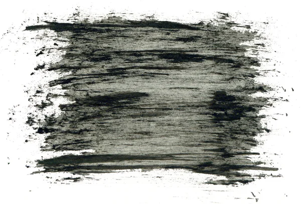 Preto grungy abstrato pintado à mão fundo — Fotografia de Stock