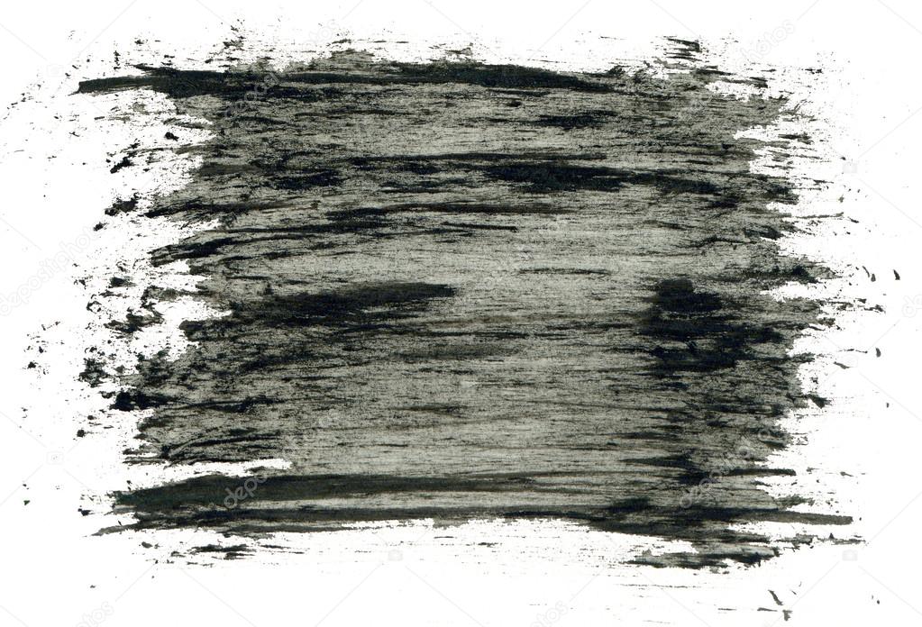 Black grungy abstract hand-painted background
