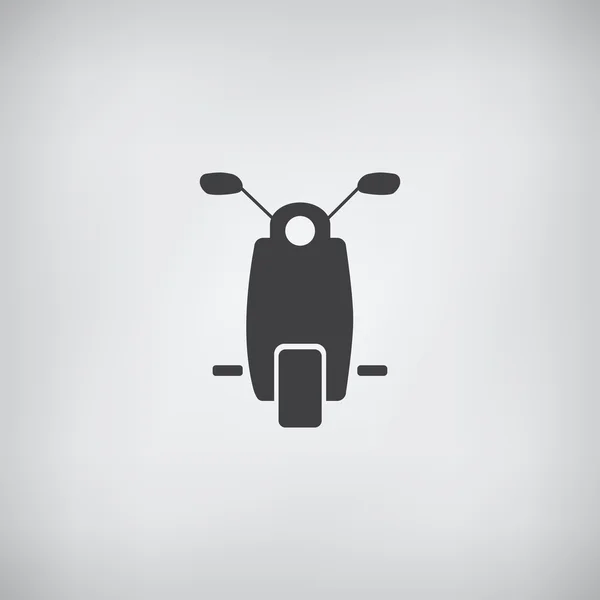 Icono de ciclomotor o scooter — Archivo Imágenes Vectoriales