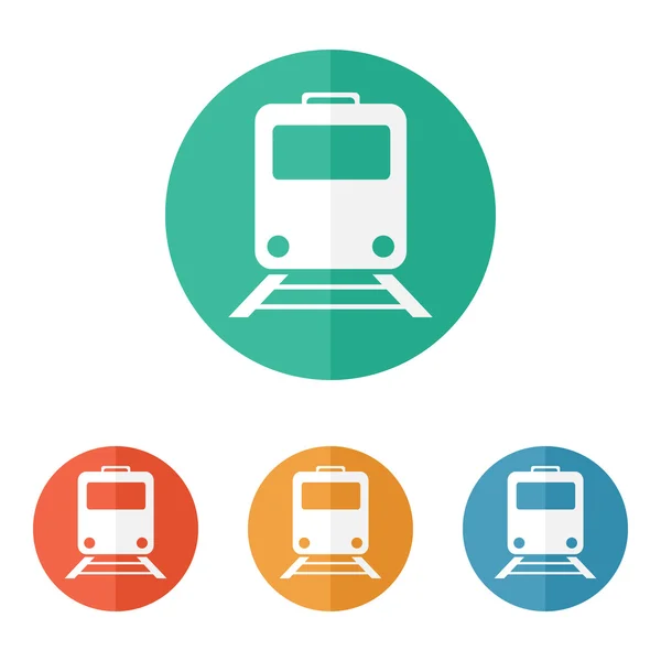 Trein pictogram — Stockvector