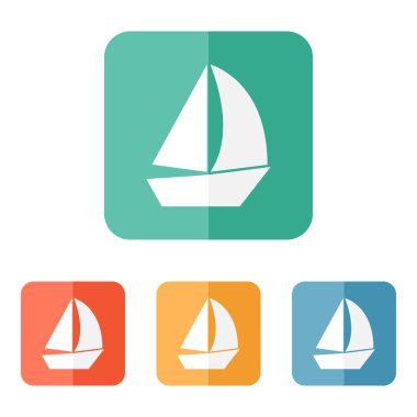 Yelken tekne simgesi