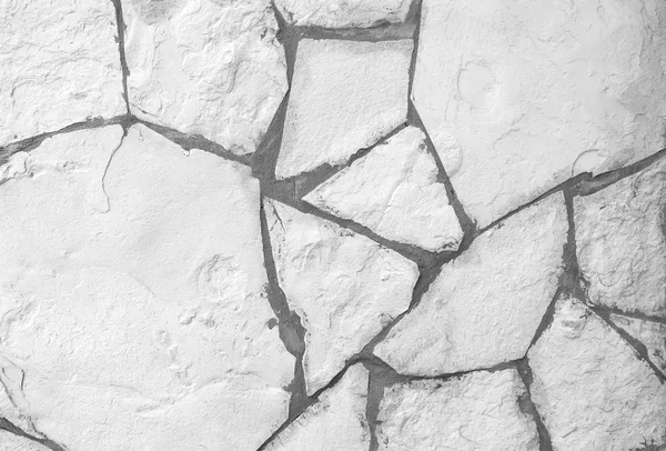 Background of white stone wall texture — Stock Photo, Image