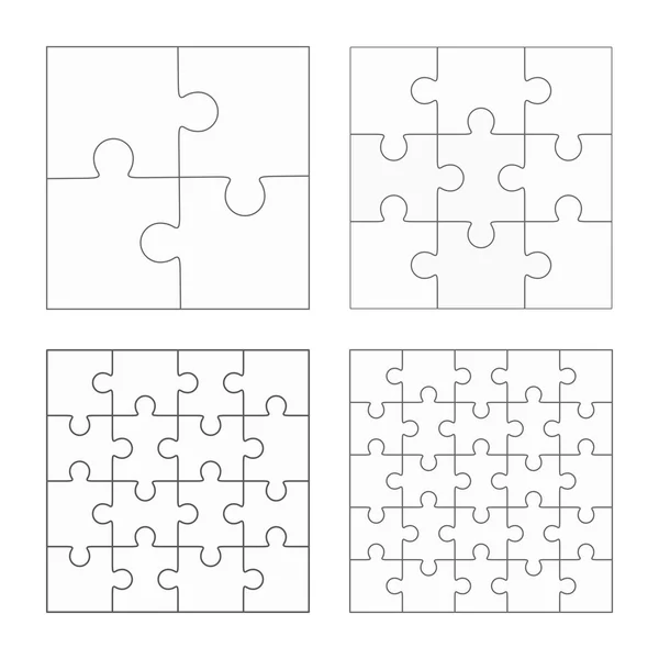 Blank Simple Pieces Vector Art Stock Images Depositphotos