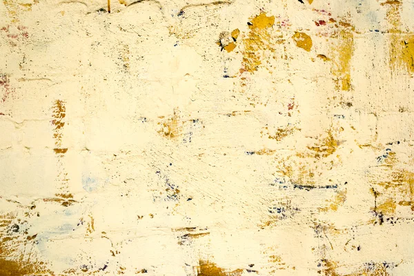 Yellow Concrete Wall Texture — Stock Photo, Image