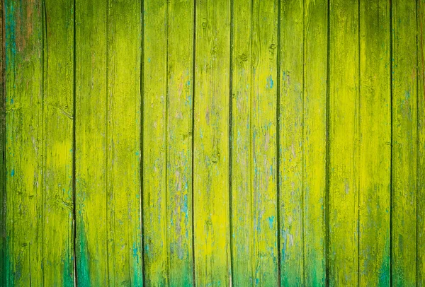 Textura de tablón de madera verde como fondo — Foto de Stock