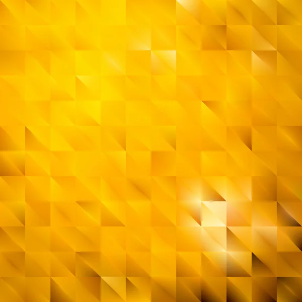 Abstract yellow geometric background — Stock Vector