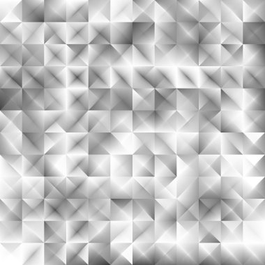 Beyaz üçgen mozaik arka plan