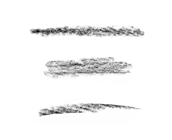 Διάφορα μολύβι εγκεφαλικά επεισόδια σε άσπρο φόντο — Φωτογραφία Αρχείου