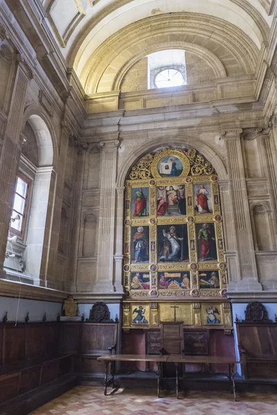 Kapitola síň, nazývané také kaple San Pedro de Osma, Jaen, Španělsko — Stock fotografie