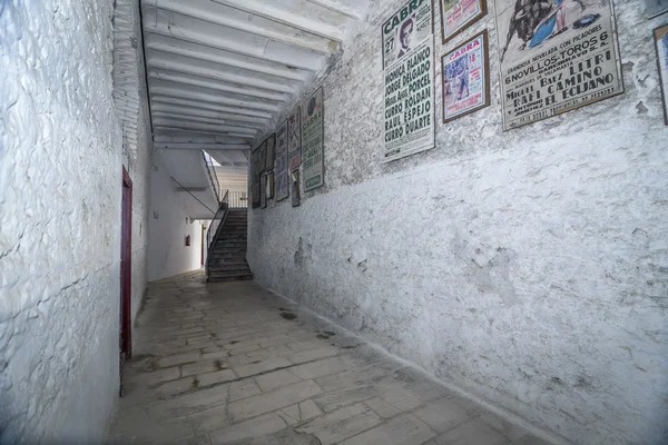 Interieur van de arena van Cabra, provincie Cordoba, Spanje, — Stockfoto