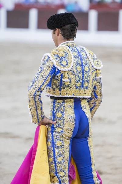 The Spanish Bullfighter El Fandi bullfighting — Stock Photo, Image