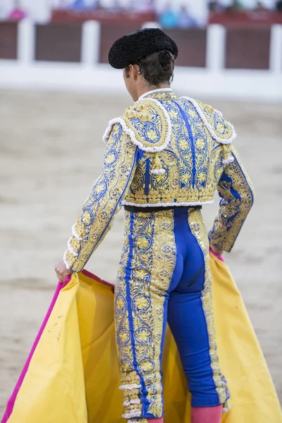 Hiszpański bullfighter El Fandi walki byków — Zdjęcie stockowe