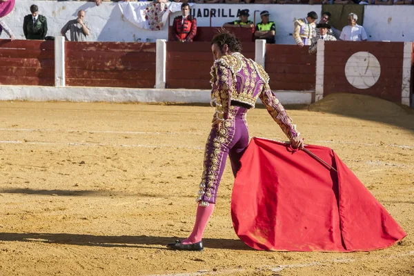 Spainish tjurfäktare Finito de Cordoba tjurfäktning — Stockfoto