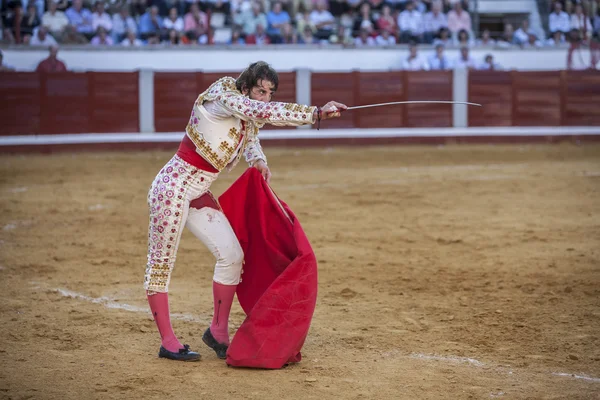 İspanyolca Boğa güreşçisi Juan Jose Padilla için girmek hazırlanıyor — Stok fotoğraf