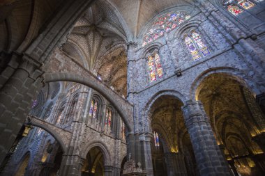 Avila katedralde iç görünümü