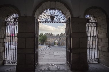  Inside view of the Convent of Santa Teresa in Avila, Spain