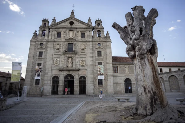 Convento De Santa Teresa, Ávila, Patrimonio de la Humanidad de la Unesco, Cas — Foto de Stock