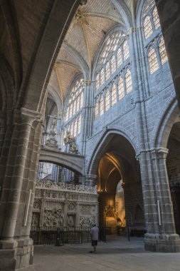 Avila katedralde iç görünümü