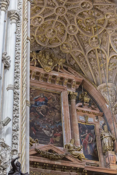 Inside view of the Cathedral in Avila — Stock Photo, Image