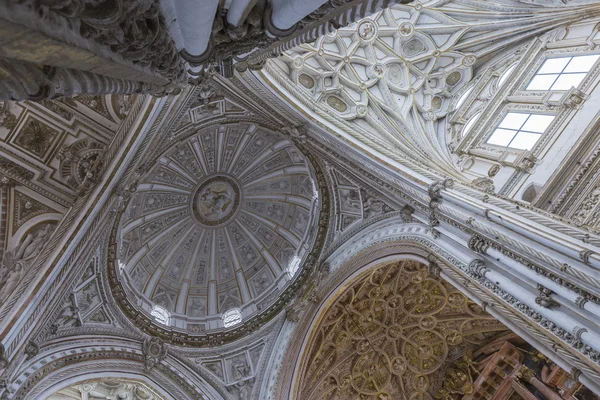 Interior of Mosque Cathedral, UNESCO World Heritage Site, Cordo — Stock Photo, Image