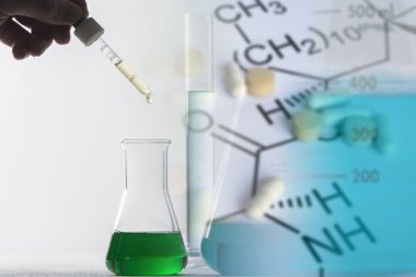 Tıbbi ürünlerin imalatı kimya kavramı