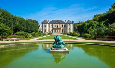 Ünlü Rodin Müzesi ve bahçeleri Paris, Fransa
