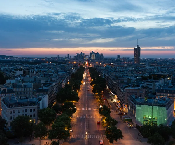 Vue Aérienne du Défense, Paris, France — Photo