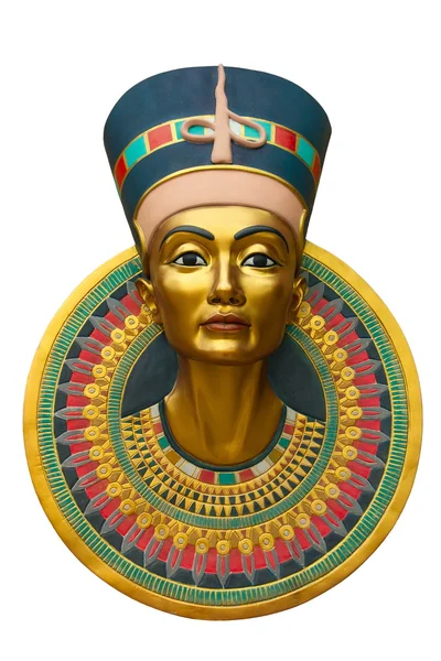 Rosto de Nefertiti — Fotografia de Stock