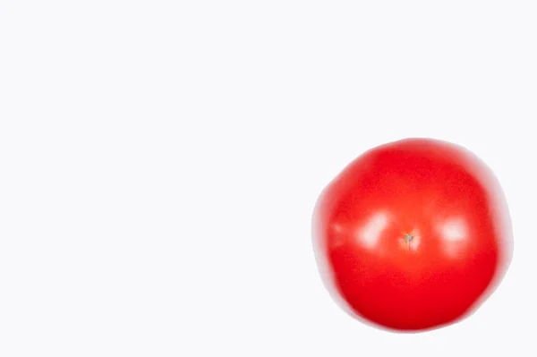 Tomate naturelle, tranche, avec des graines — Photo