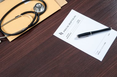 Doktor, ofis, reçete