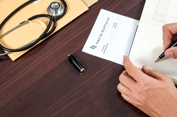 Doctor, office, prescription — Stock Photo, Image