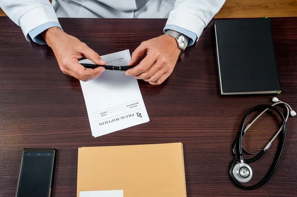 Doktor, büro, rezeptpflicht — Stockfoto