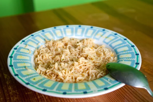 Soep, Bouillon, pasta — Stockfoto