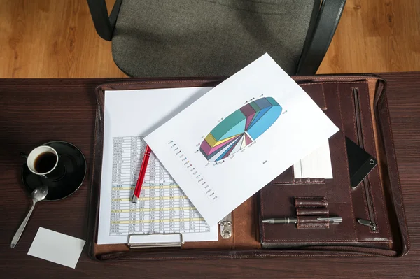 Reunião, sala de reunião, mesa de reunião — Fotografia de Stock