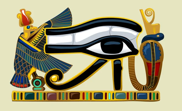 Ojo de Horus — Vector de stock