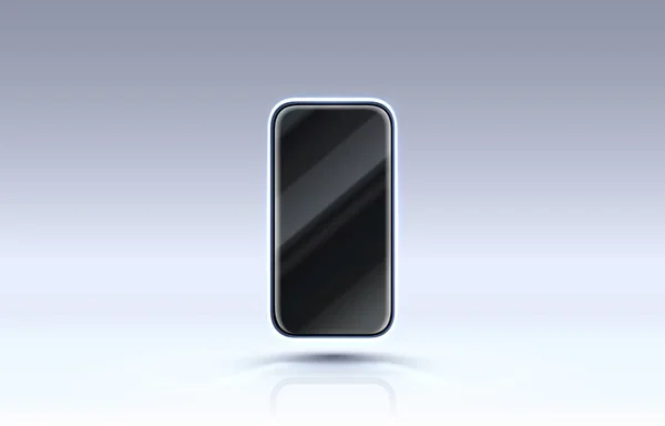 Smartphone mobiele scherm, technologie mobiele display licht. Vector — Stockvector