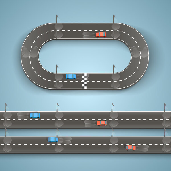 Гонки на дороге
