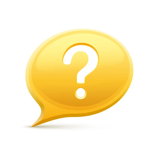 Question in the chat — Stock Vector