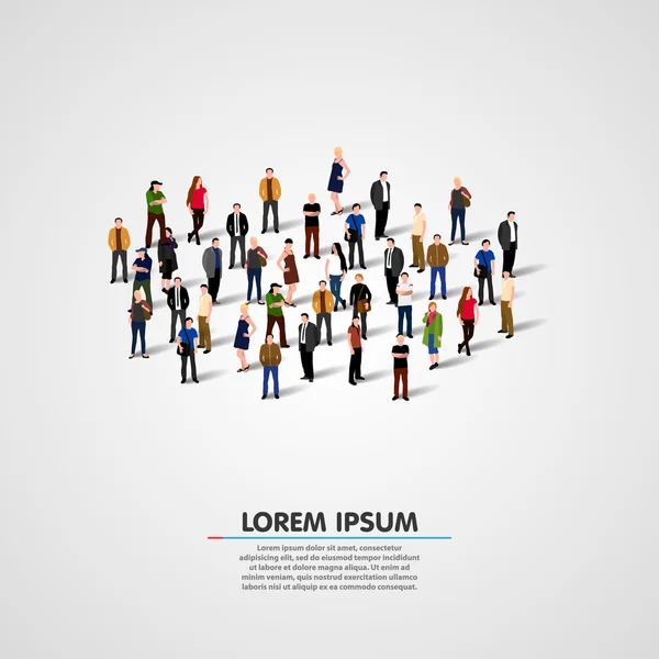 İnsanlar kalabalık arka plan.