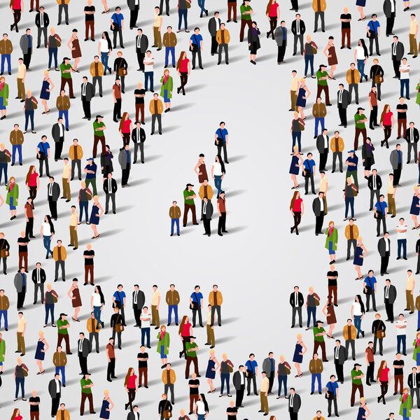 Большая группа людей в 4-й форме.