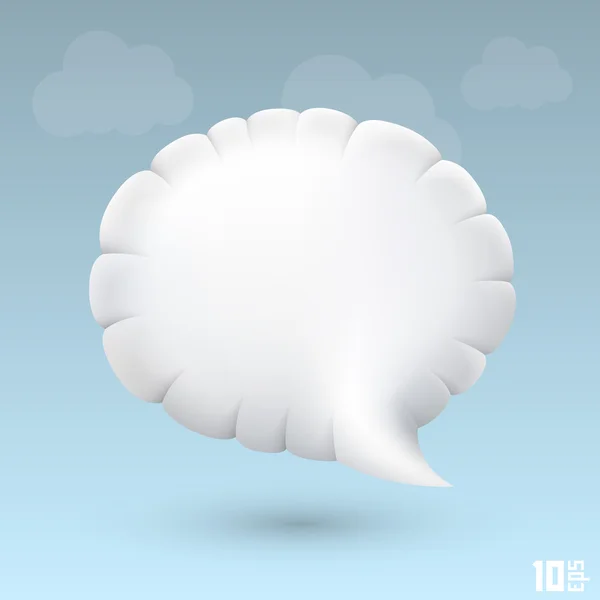 Nuage de chat — Image vectorielle