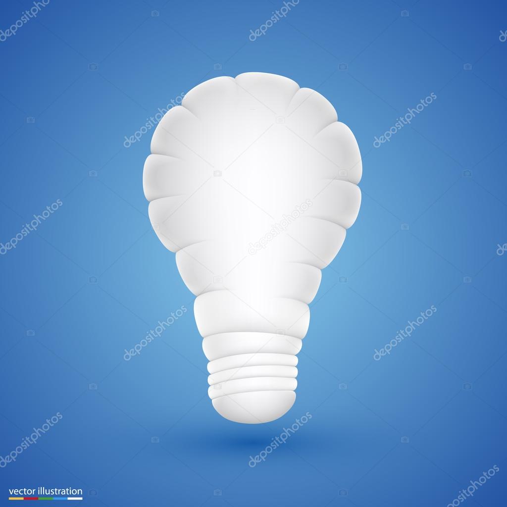 light cloud. Vector