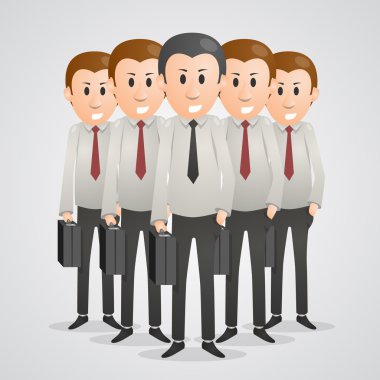 Bavul erkeklerle Office