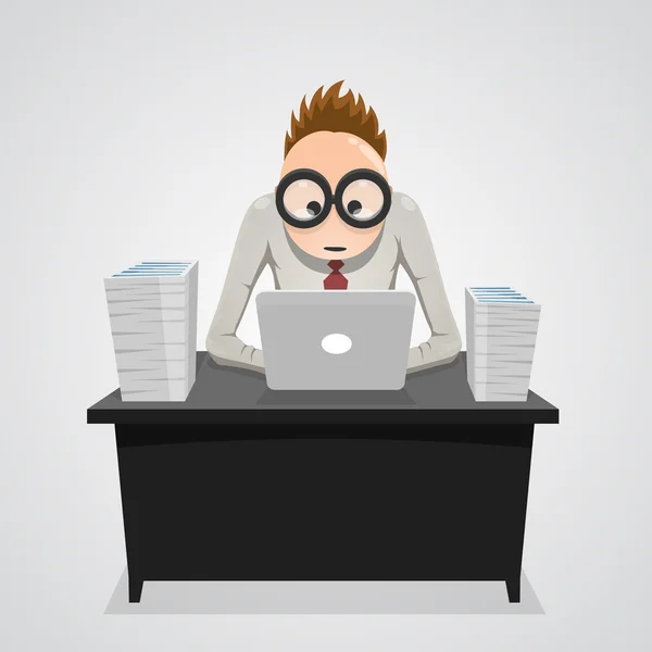 Office man — Stockvector