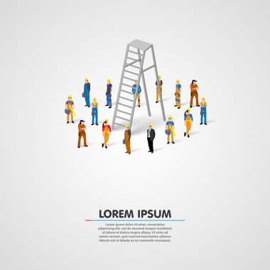 Alt grup merdiven ile